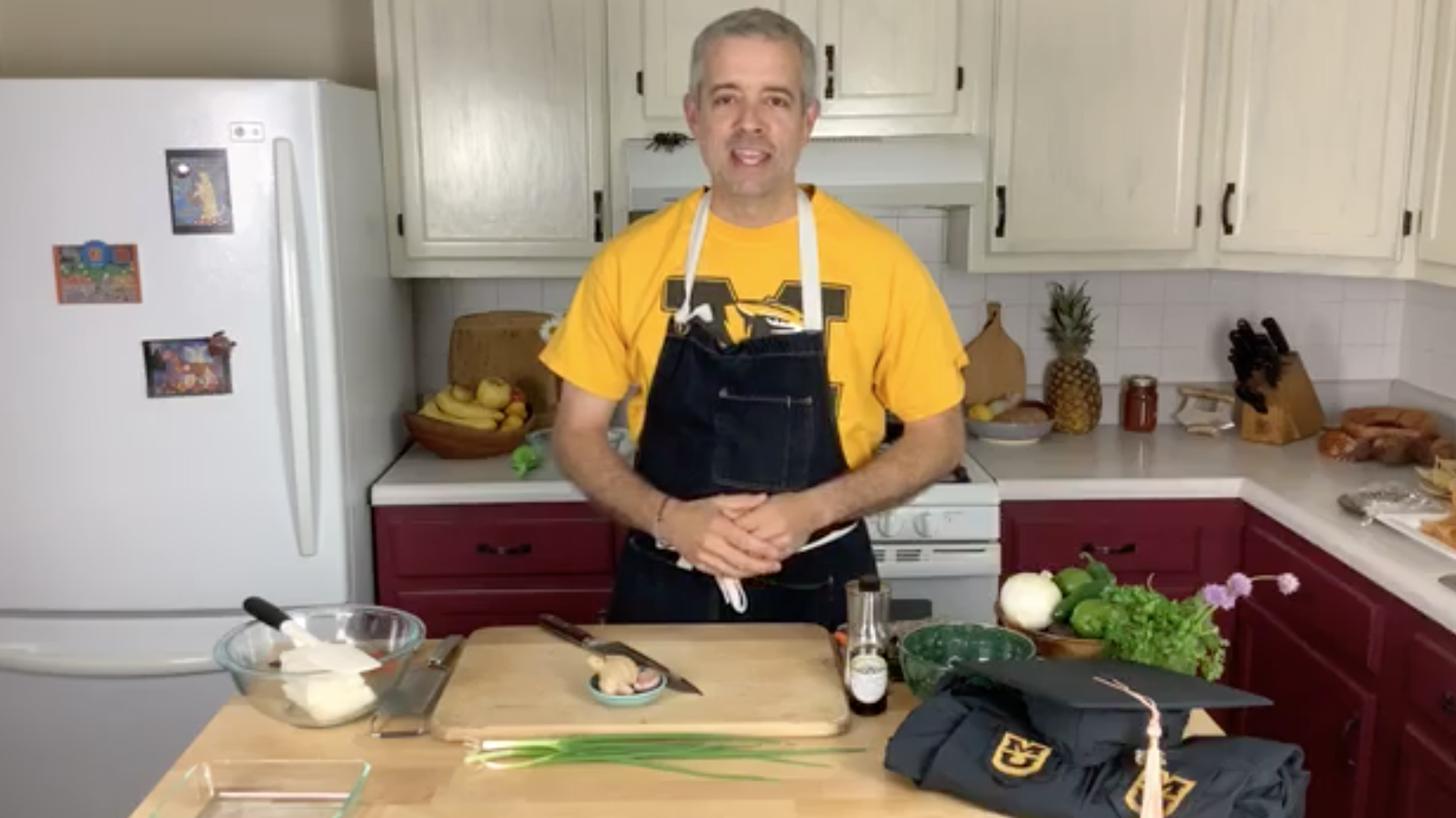Chef Eric in his kitchen